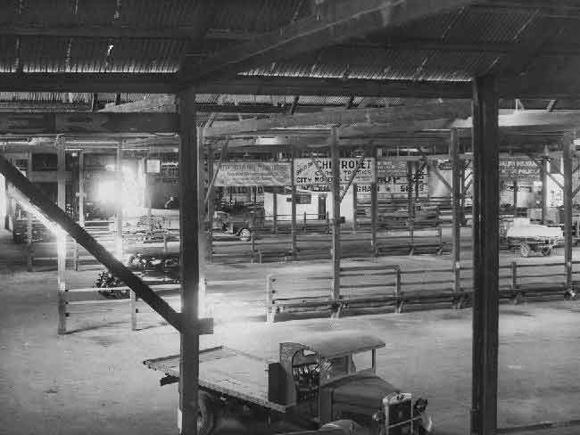 A look inside the East End Market in 1938. Picture: State Library of SA