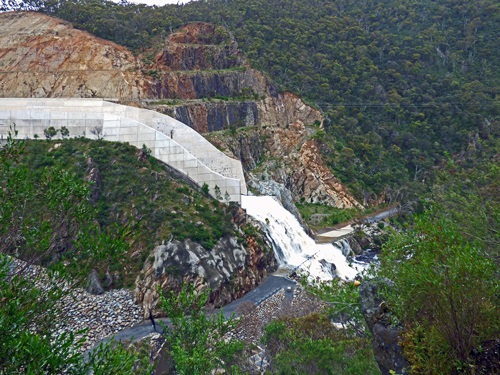 Kangaroo Creek Dam Spillway