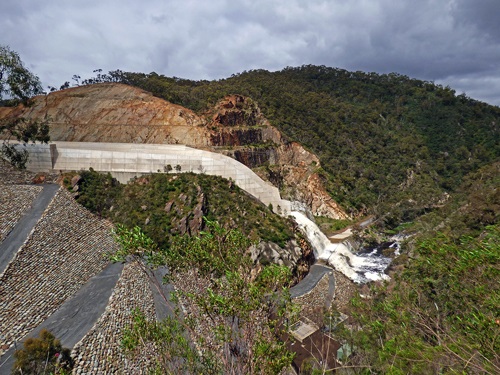 Kangaroo Creek Dam Spillway