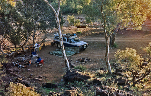 Camp site 
- Chambers Gorge