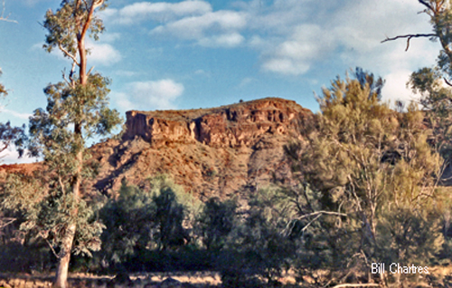 Camp site - 
Chambers Gorge