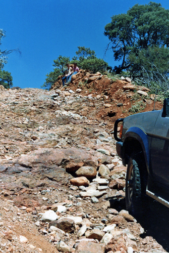 Track to Paralana Hot Springs