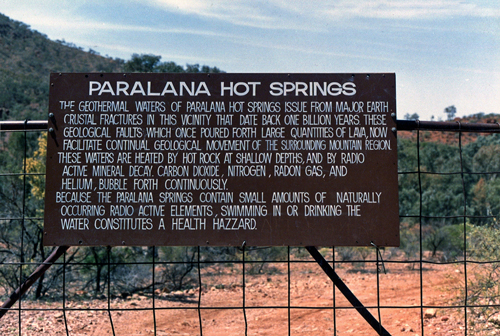 Paralana Hot Springs Flinders Ranges,
 SA, Australia