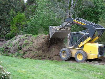 Soil saved during subdivision