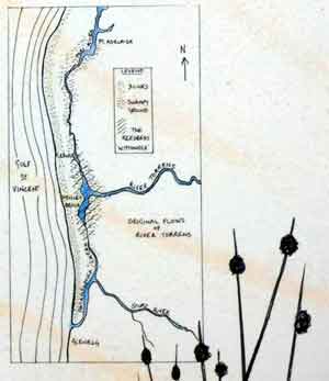 Map of The Reedbeds