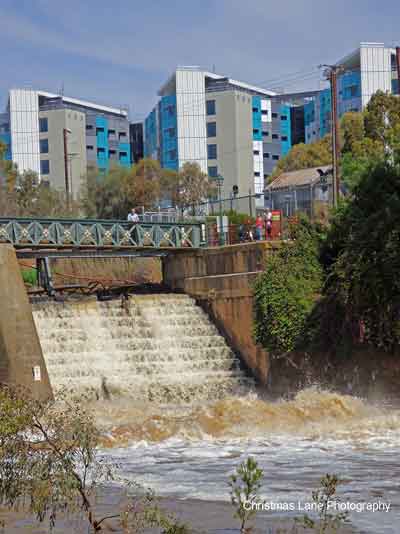 Torrens Weir Spillway