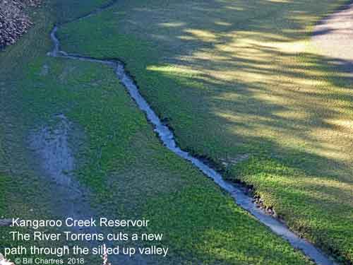 River Torrens silted